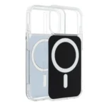iPhone 17 Pro MagSafe Clear Fusion maskica – crna - Slika 3