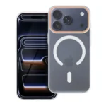 iPhone 17 Pro Go Orange MagSafe maskica – prozirna