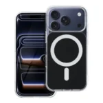 iPhone 17 Pro MagSafe Clear Fusion maskica – crna