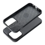 iPhone 15 Pro Carbon Premium silikonska maskica – crna - Slika 2