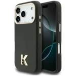 iPhone 17 Pro Karl Lagerfeld MagSafe maskica (Karl Head Logo) – crna