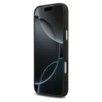 iPhone 17 Pro Max Guess maskica (PU Big 4G Classic Logo) – zlatno-crna - Slika 4