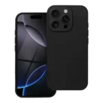 iPhone 16 Pro Soft silikonska maskica – crna