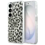 Samsung Galaxy S26 Guess maskica (Magnetic IML Leopard Print Triangle) – crna