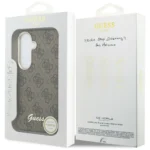Samsung Galaxy S26 Guess maskica (4G Script MagSafe) – smeđa - Slika 5