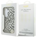 Samsung Galaxy S26 Guess maskica (Magnetic IML Leopard Print Triangle) – crna - Slika 6