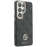 Samsung Galaxy S26 Ultra Guess maskica (4G Rhinestone Round Logo MagSafe) – crna - Slika 2