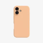 iPhone 17 Silicone Edge maskica – breskva