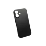 iPhone 17 Silicone Edge maskica – crna