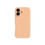 iPhone 17 Air Silicone Edge maskica – breskva