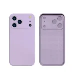 iPhone 17 Pro Silicone Edge maskica – lila