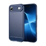 iPhone 17 Air TPU Karbon mat maskica – plava