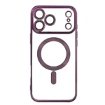 iPhone 17 Pro Max MagSafe Electro maskica – ljubičasta