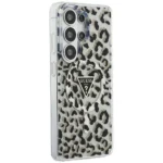 Samsung Galaxy S26 Ultra Guess maskica (Magnetic IML Leopard Print Triangle) – crna - Slika 3