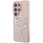 Samsung Galaxy S26 Ultra Karl Lagerfeld maskica (Magnetic IML KC Script) – ružičasta - Slika 7