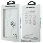 Samsung Galaxy S26 Ultra Karl Lagerfeld maskica (Magnetic IML Peekaboo Choupette) – prozirna - Slika 8