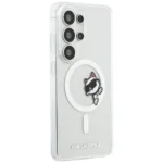 Samsung Galaxy S26 Ultra Karl Lagerfeld maskica (Magnetic IML Peekaboo Choupette) – prozirna - Slika 4