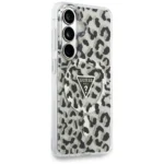 Samsung Galaxy S26 Guess maskica (Magnetic IML Leopard Print Triangle) – crna - Slika 5