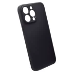 iPhone 14 Pro Silicone Edge maskica – crna