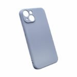 iPhone 14 Silicone Edge maskica – svijetlo plava