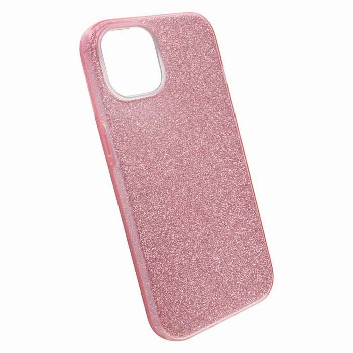 iphone-14-tpu-glitter-maskica-roza iPhone 14 TPU Glitter maskica – roza - Slika 1