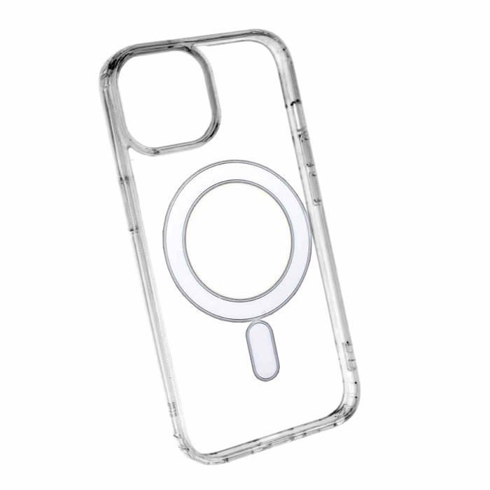iphone-15-magsafe-maskica-prozirna iPhone 15 MagSafe maskica – prozirna - Slika 1
