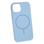 iPhone 15 MagSafe silikonska maskica – baby plava