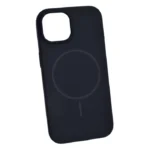 iPhone 15 MagSafe silikonska maskica – crna