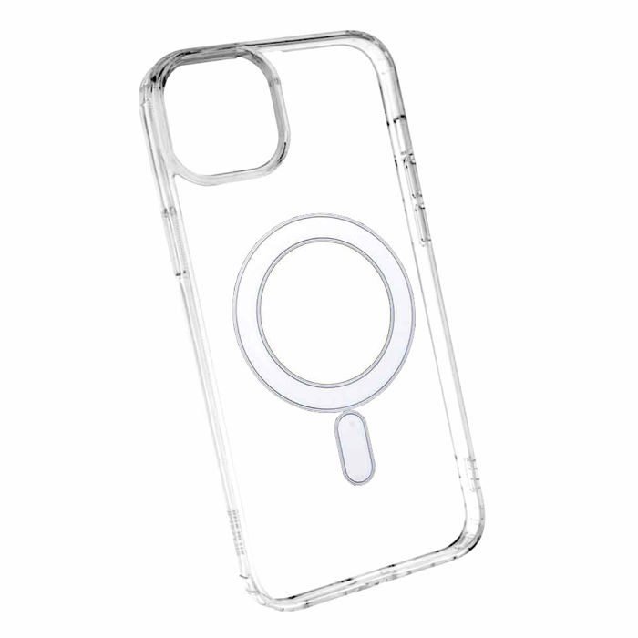 iphone-15-plus-magsafe-maskica-prozirna iPhone 15 Plus MagSafe maskica – prozirna - Slika 1