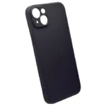 iPhone 15 Plus Silicone Edge maskica – crna