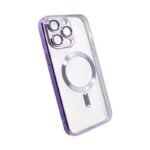iPhone 15 Pro MagSafe Electro maskica – ljubičasta