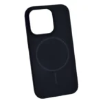 iPhone 15 Pro MagSafe silikonska maskica – crna