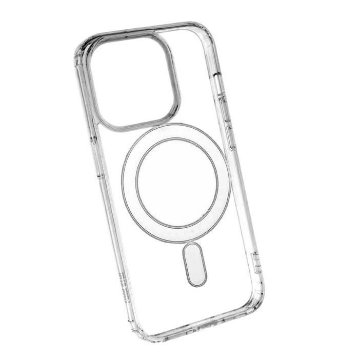 iphone-15-pro-max-magsafe-maskica-prozirna iPhone 15 Pro Max MagSafe maskica – prozirna - Slika 1