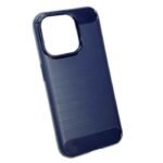 iPhone 15 Pro TPU Karbon mat maskica – plava