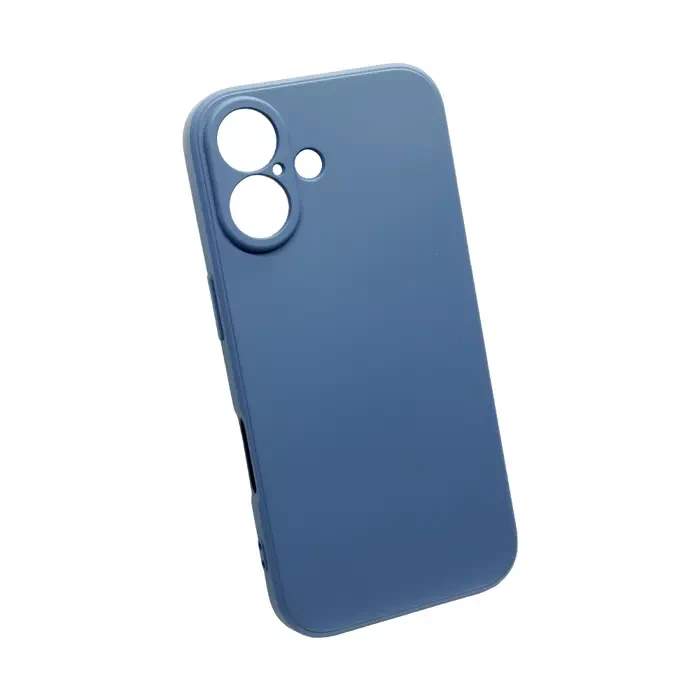 iphone-16-plus-silicone-edge-maskica-tamno-plava iPhone 16 Plus Silicone Edge maskica – tamno plava - Slika 1