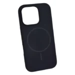 iPhone 16 Pro MagSafe silikonska maskica – crna