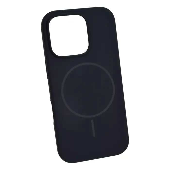 iphone-16-pro-magsafe-silikonska-maskica-crna iPhone 16 Pro MagSafe silikonska maskica – crna - Slika 1