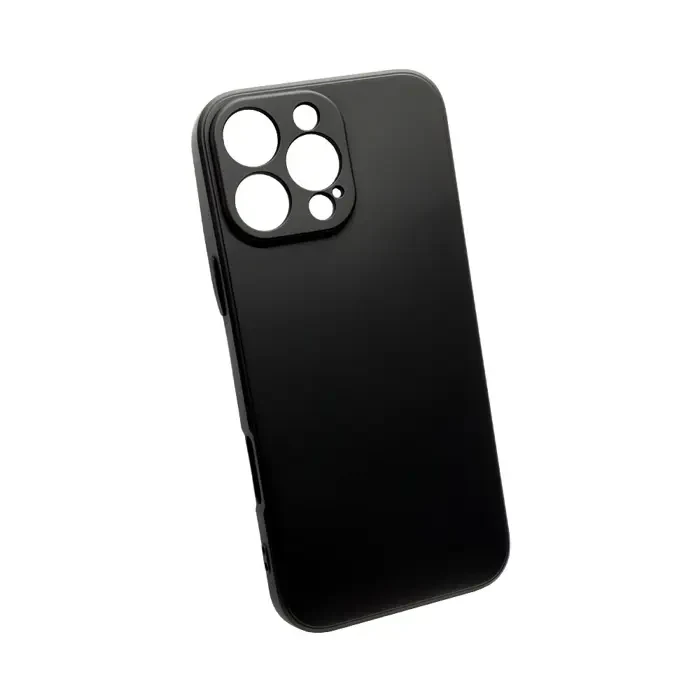 iphone-16-pro-max-silicone-edge-maskica-crna iPhone 16 Pro Max Silicone Edge maskica – crna - Slika 1