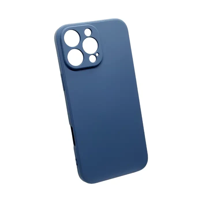 iphone-16-pro-max-silicone-edge-maskica-tamno-plava iPhone 16 Pro Max Silicone Edge maskica – tamno plava - Slika 1
