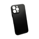 iPhone 16 Pro Silicone Edge maskica – crna