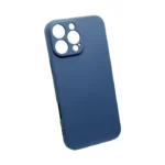 iPhone 16 Pro Silicone Edge maskica – tamno plava