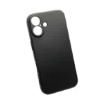 iPhone 16 Silicone Edge maskica – crna
