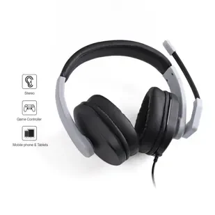 slusalice-gaming-3-5mm-dobe-ty-1802-bijele Slušalice za PS5, PS4, Switch, One, 360, PC 3.5mm DOBE TY-1802 bijele - Slika 1