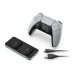 Stalak za PS5 s Dual Dock punjačem za PS5 kontrolere DOBE TP5-0591 crni
